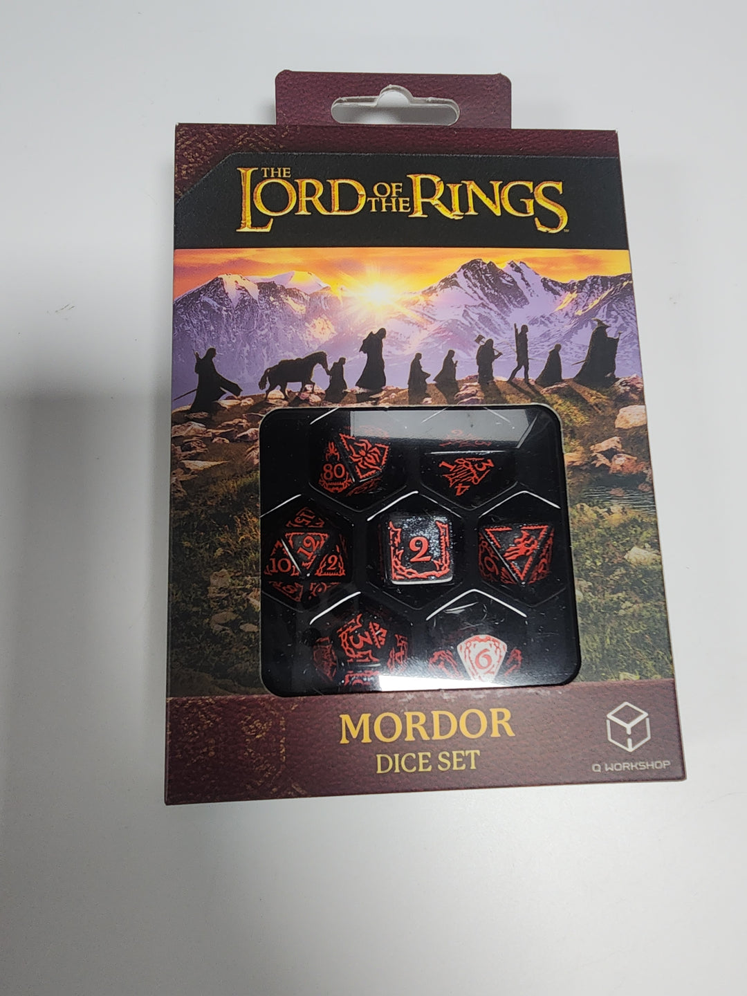 The Lord of the Rings Mordor Dice Set NE81226