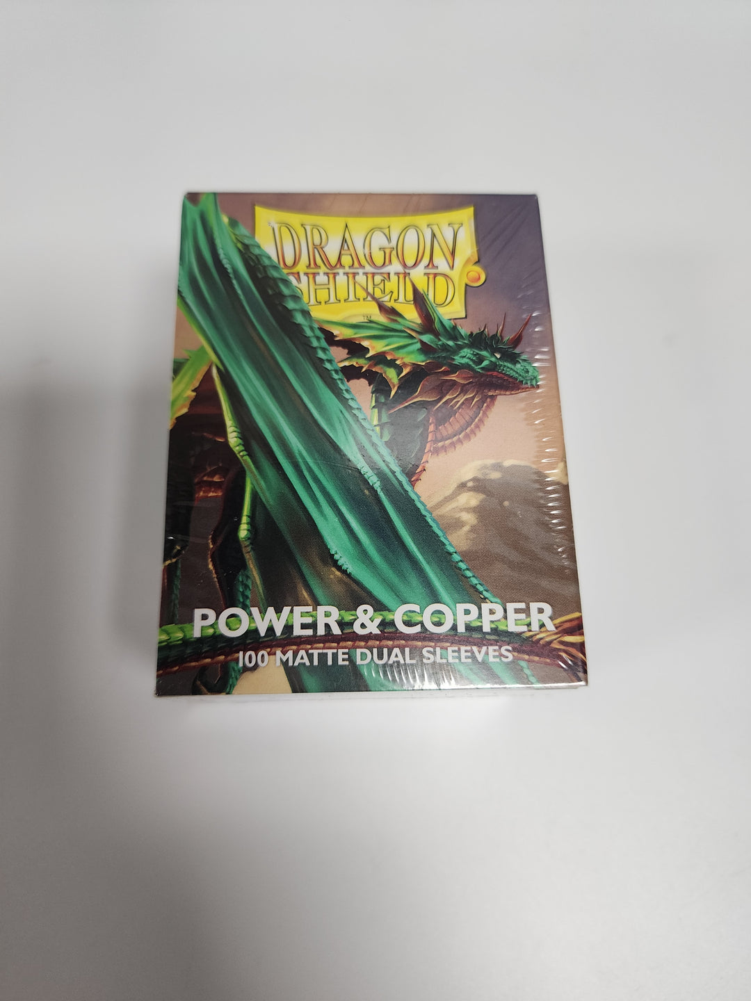 Dragon Shield - 100 Matte Dual Sleeves - Power and Copper NA81226