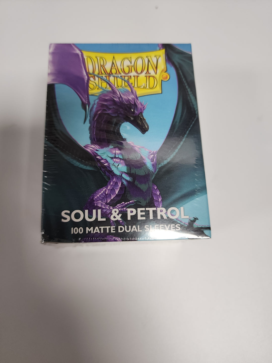 Dragon Shield - 100 Matte Dual Sleeves - Soul and Petrol NA81226