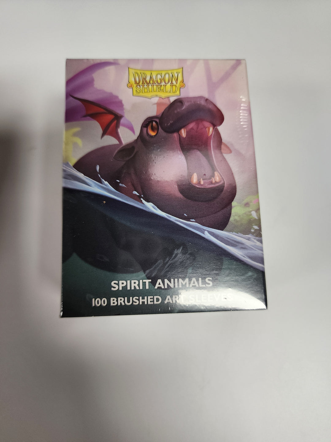 Dragon Shield - 100 Brushed Art Sleeves - Spirit Animals NA8122