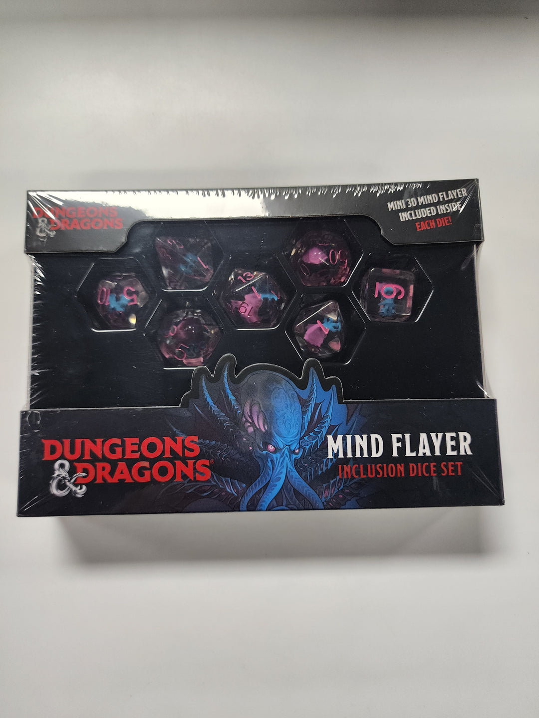 Dungeons and Dragons Mind Flayer Inclusion Dice Set
