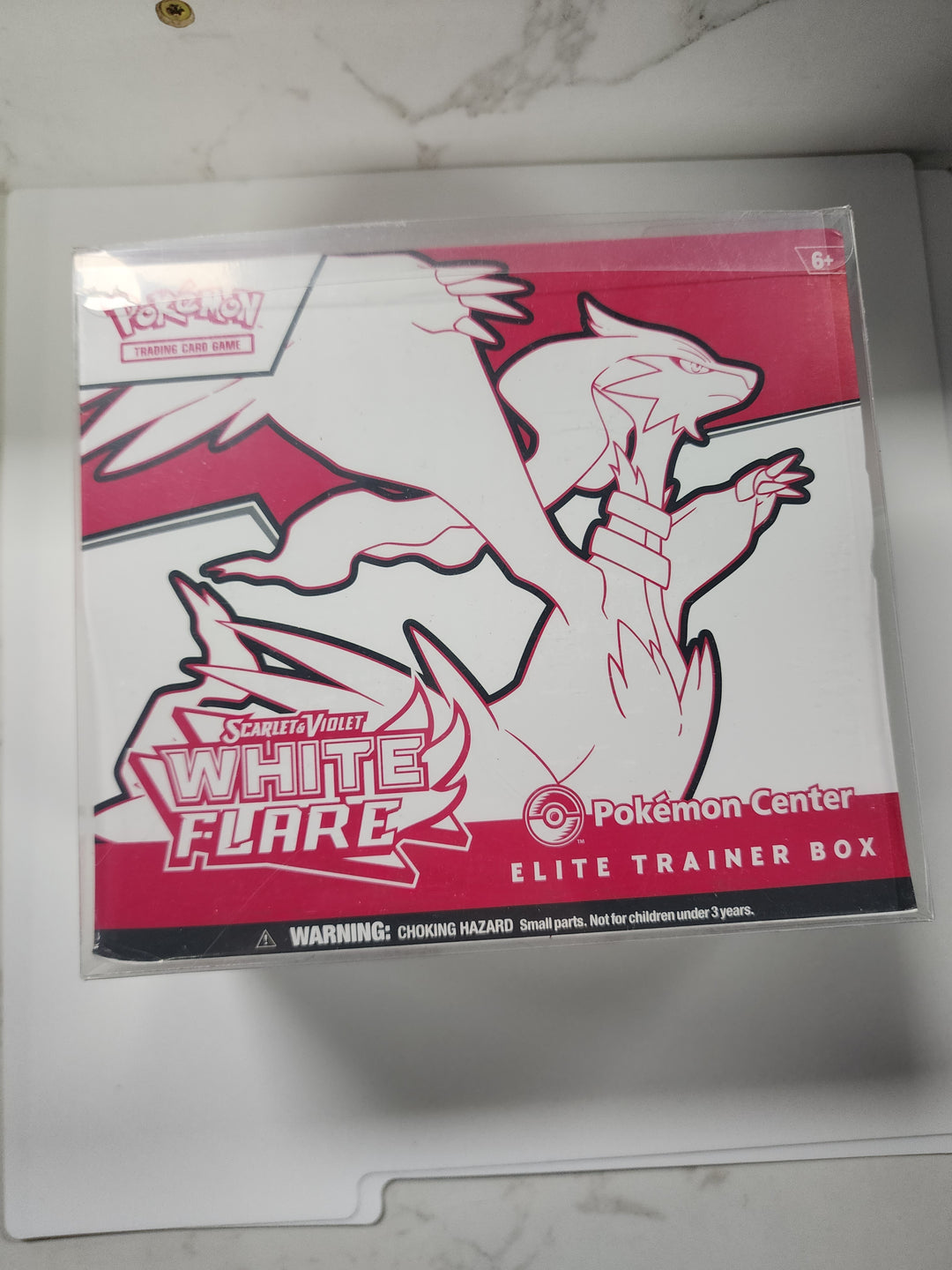 Pokemon Trading Card Game: Scarlet & Violet— White Flare Pokemon Center Elite Trainer Box (STORE PICKUP ONLY)