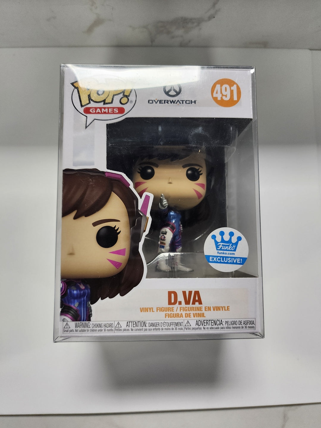 Funko Pop! D.VA 491 Funko Website Exclusive Overwatch FP82526