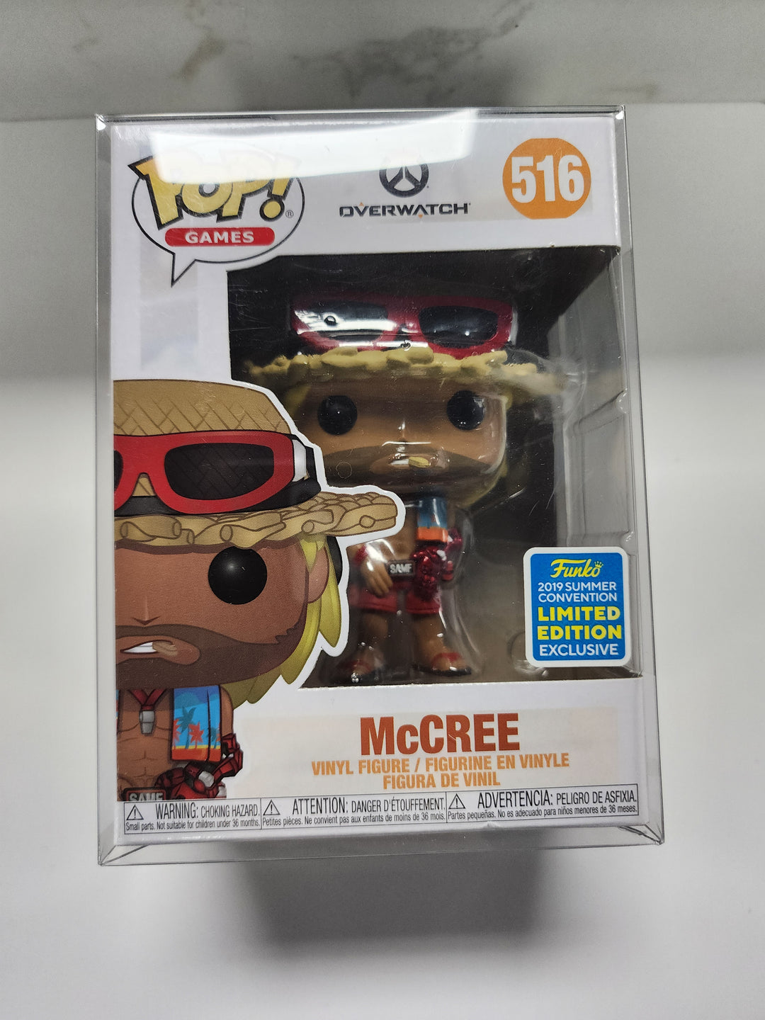 Funko Pop! McCree 516 Funko 2019 Summer Convention Limited Edition Overwatch FP82526