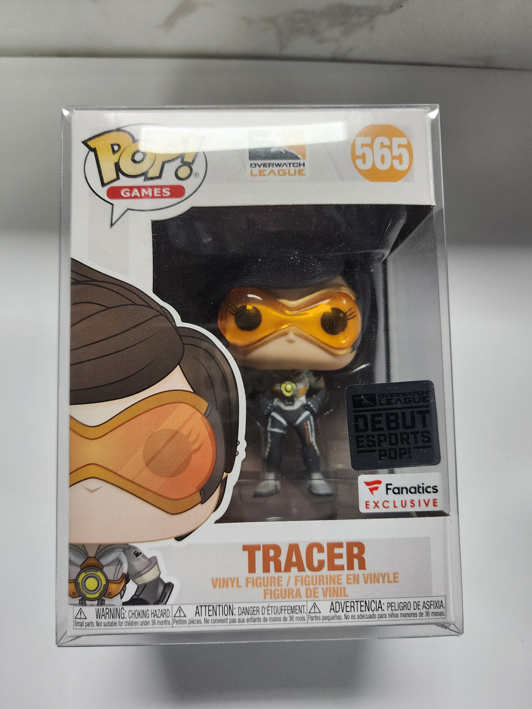 Funko Pop! Tracer 565 Overwatch League Debut Fanatics Exclusive Overwatch FP82526