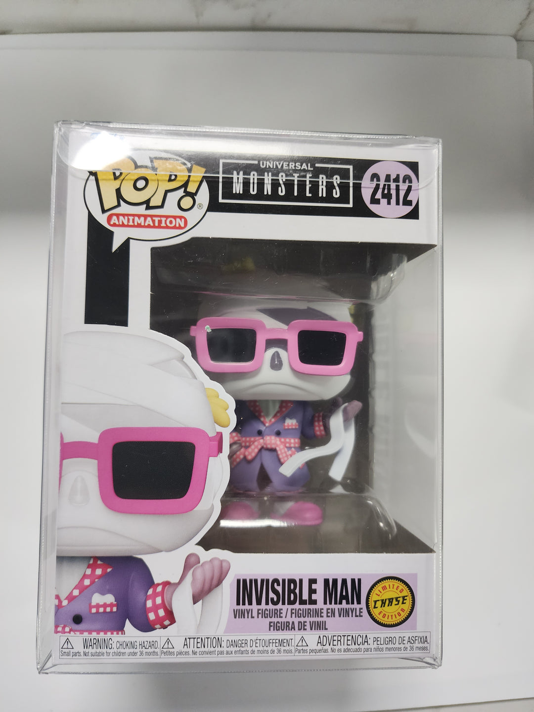 Funko Pop! - Invisble Man CHASE Edition - Universal Monsters FP82526