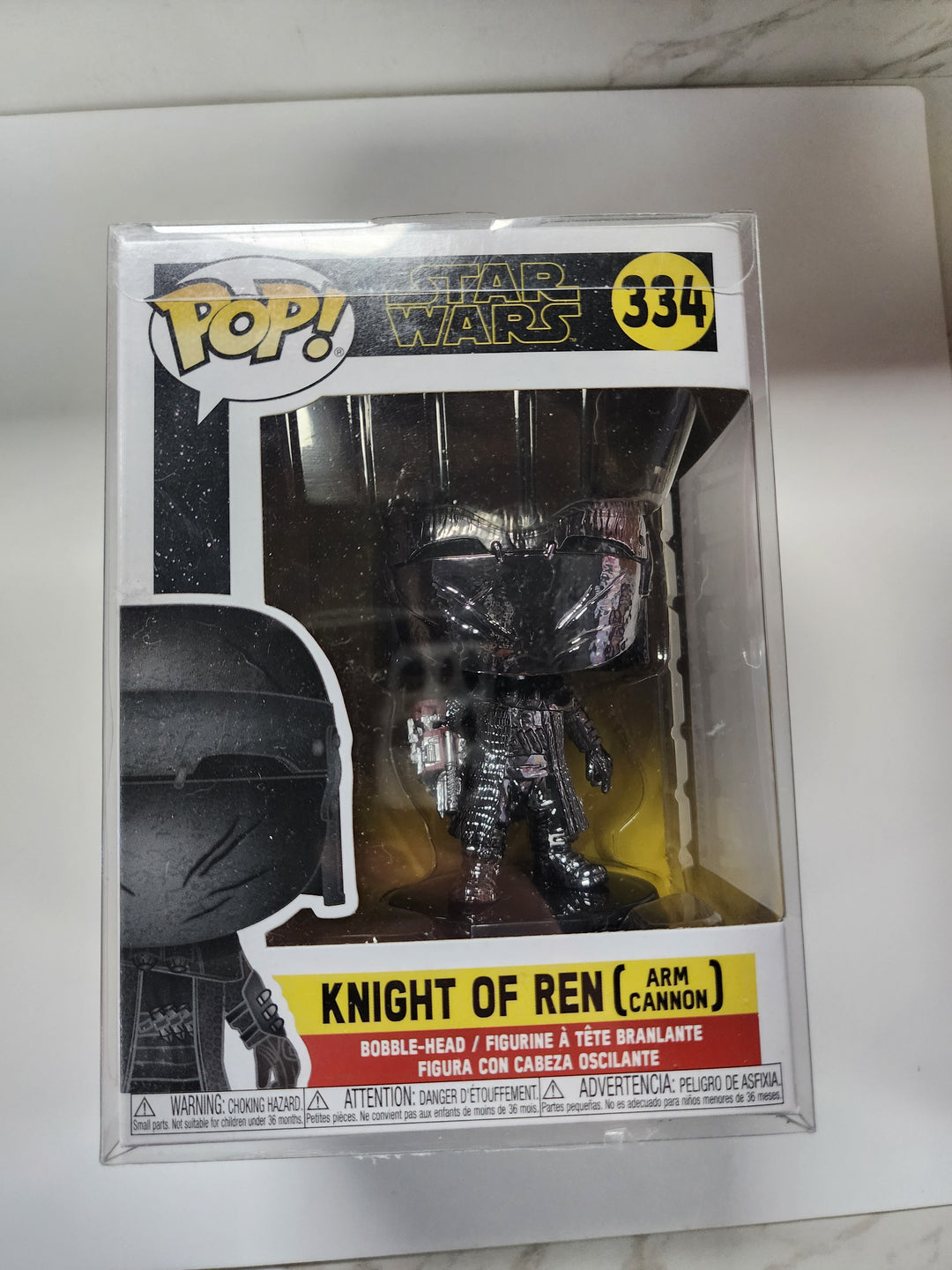 Funko Pop! - Knight of Ren (Arm Cannon Hematite Chrome) 334 - Star Wars FP82626