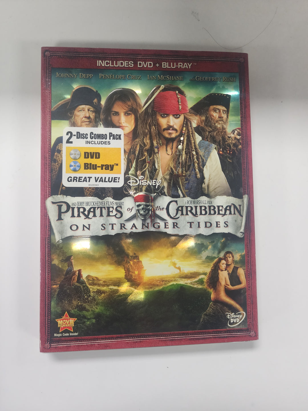 Pirates of the Caribbean On Stranger Tides - DVD PM9726