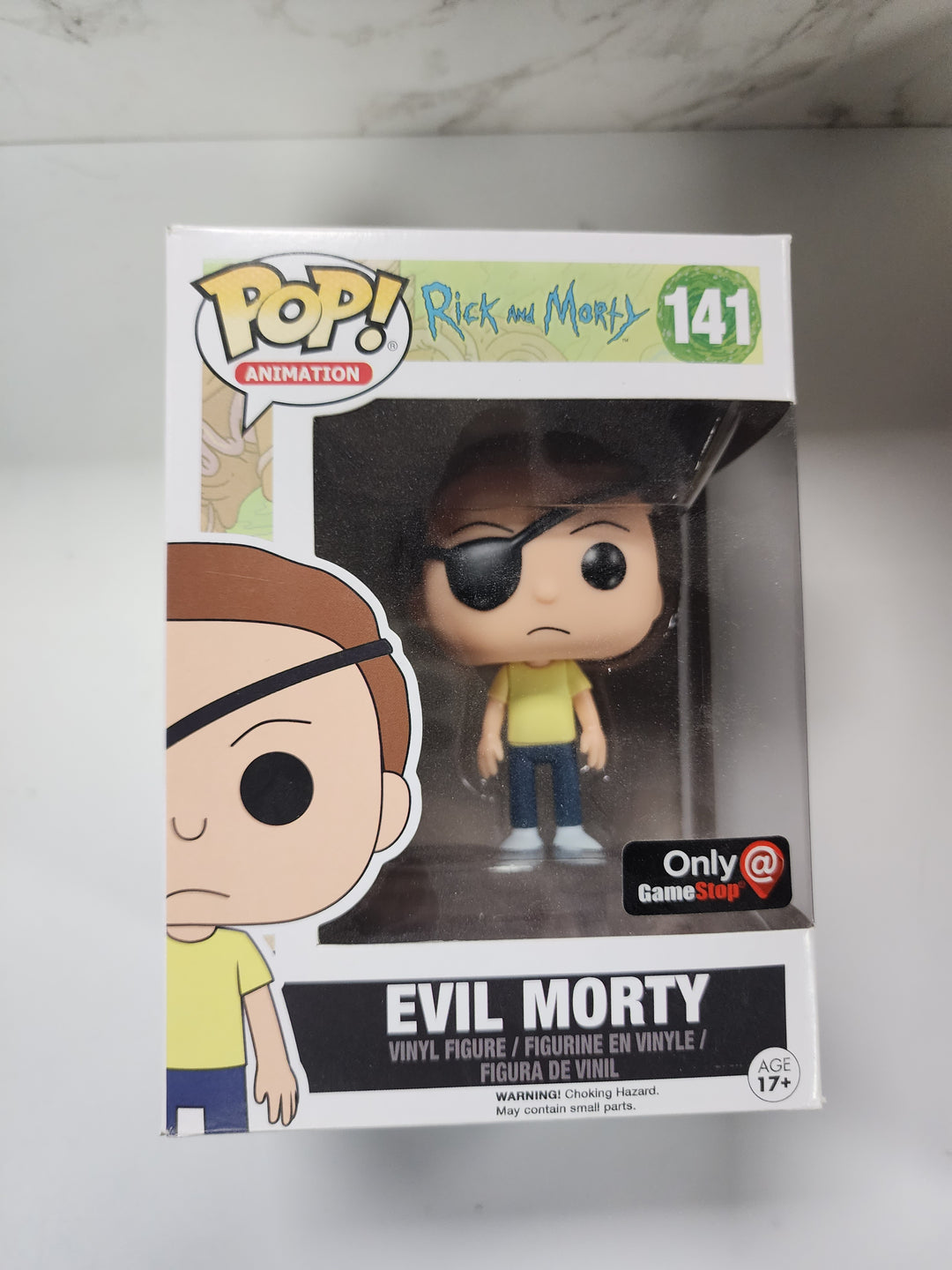 Funko Pop! Evil Morty #141 Gamestop Exclusive Rick and Morty FP9826