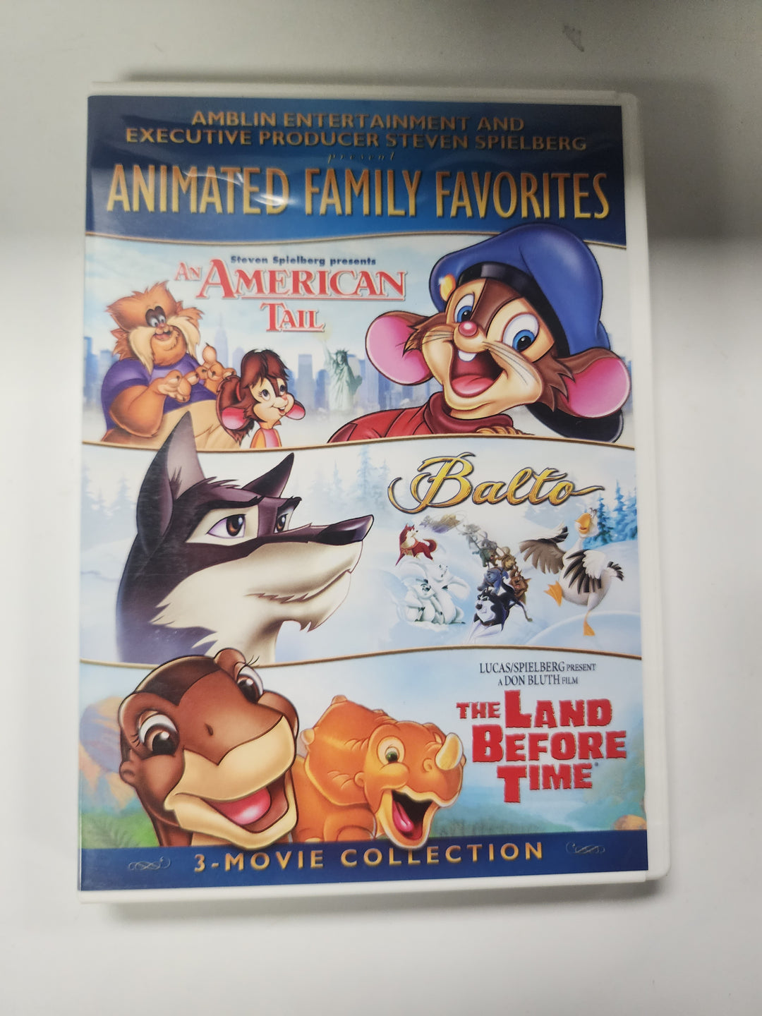 Animated Family Favorites: An American Tail, Balto, The Land Before Time - DVD PM9826