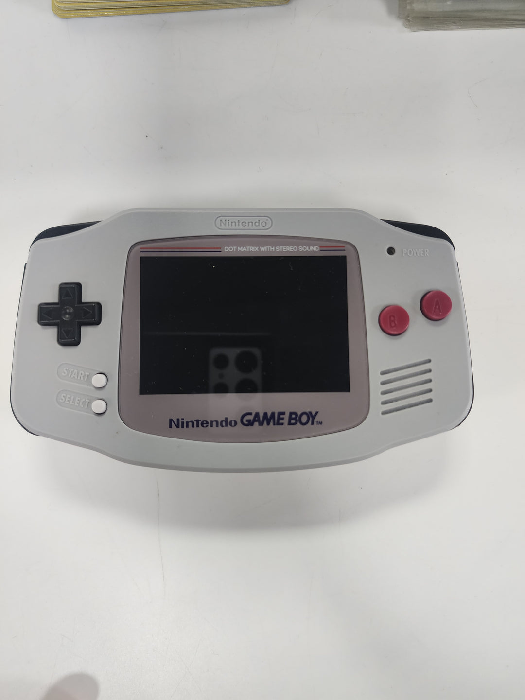 Game Boy Advance Console - IPS Screen Mod and New Shell (select a color)  MC102225