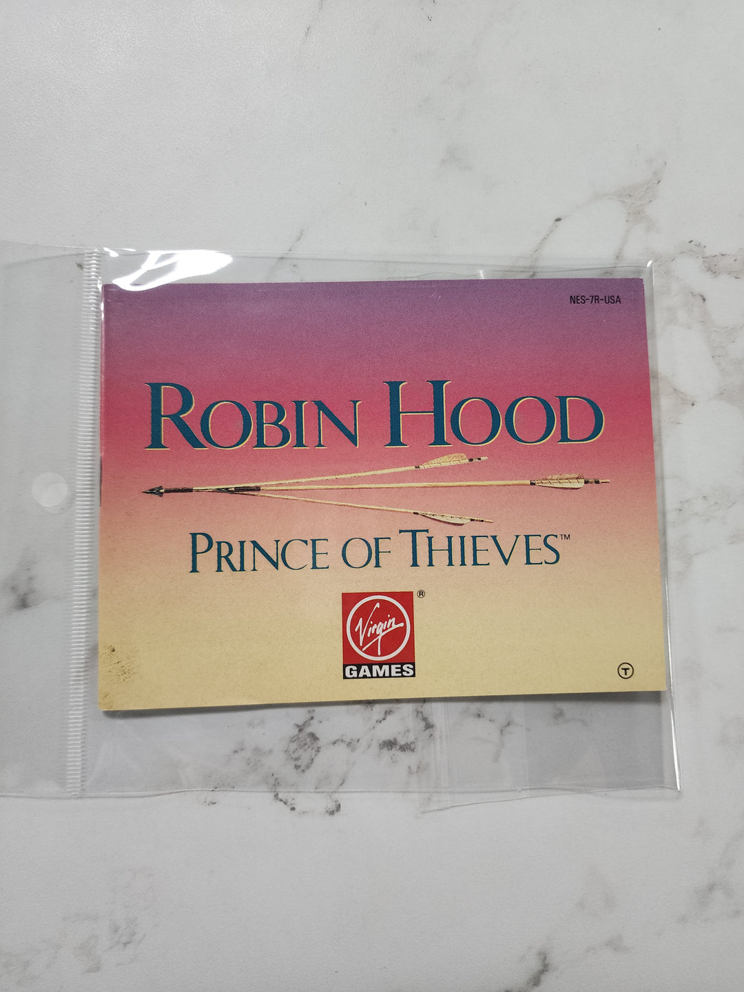 Robin Hood Prince of Thieves MANUAL ONLY MO92626