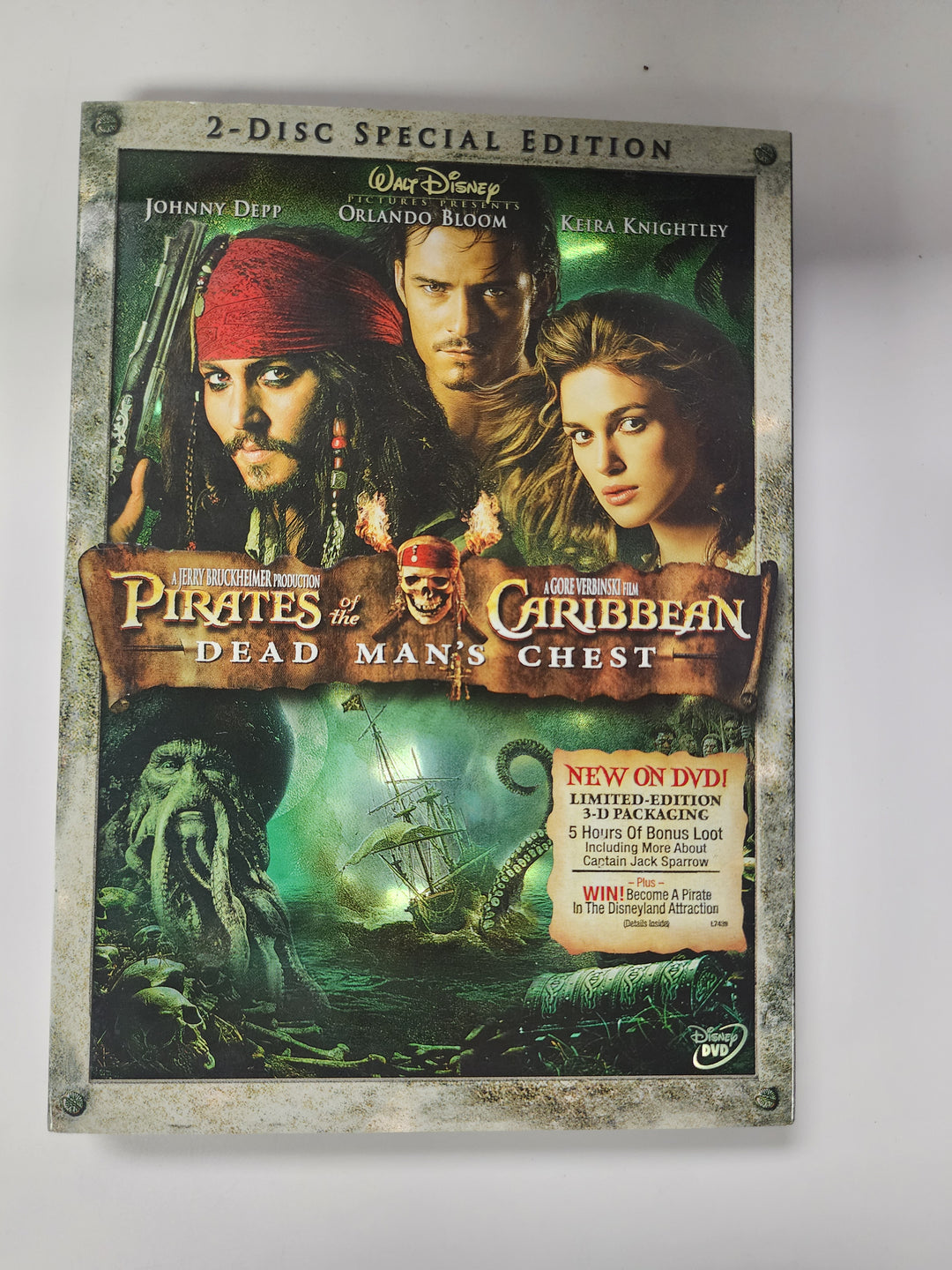 Pirates of the Caribbean Dead Man's Chest - DVD PM102526
