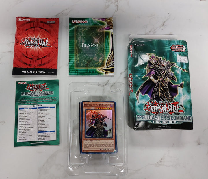 Yu-Gi-Oh! Spellcaster's Command Structure Deck (Used) MD6226