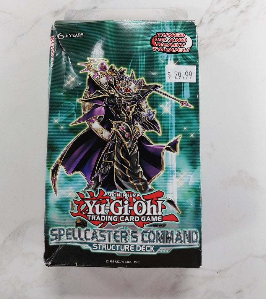 yugioh spellcaster structure deck list Yu-Gi-Oh! Spellcaster's Command Structure Deck (Used) MD6226 – Core Gaming