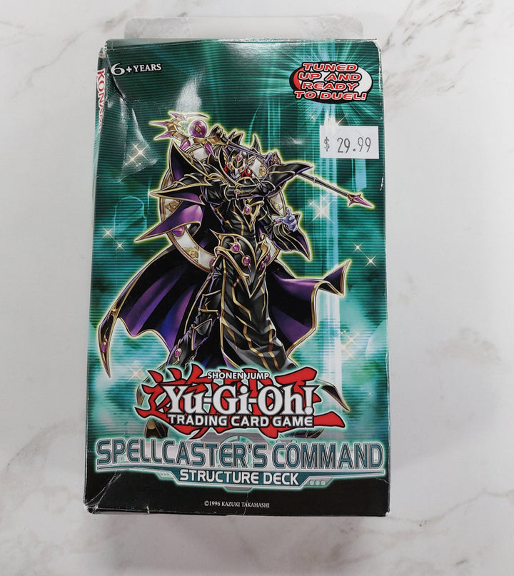 Yu-Gi-Oh! Spellcaster's Command Structure Deck (Used) MD6226