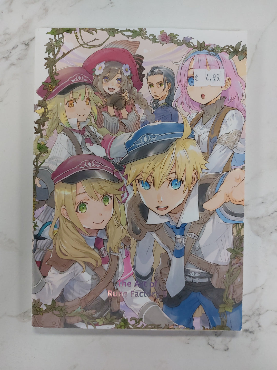 Rune Factory 5 Collector's  Edition: The Art Of Rune Factory 5 Artbook ONLY - ST6826