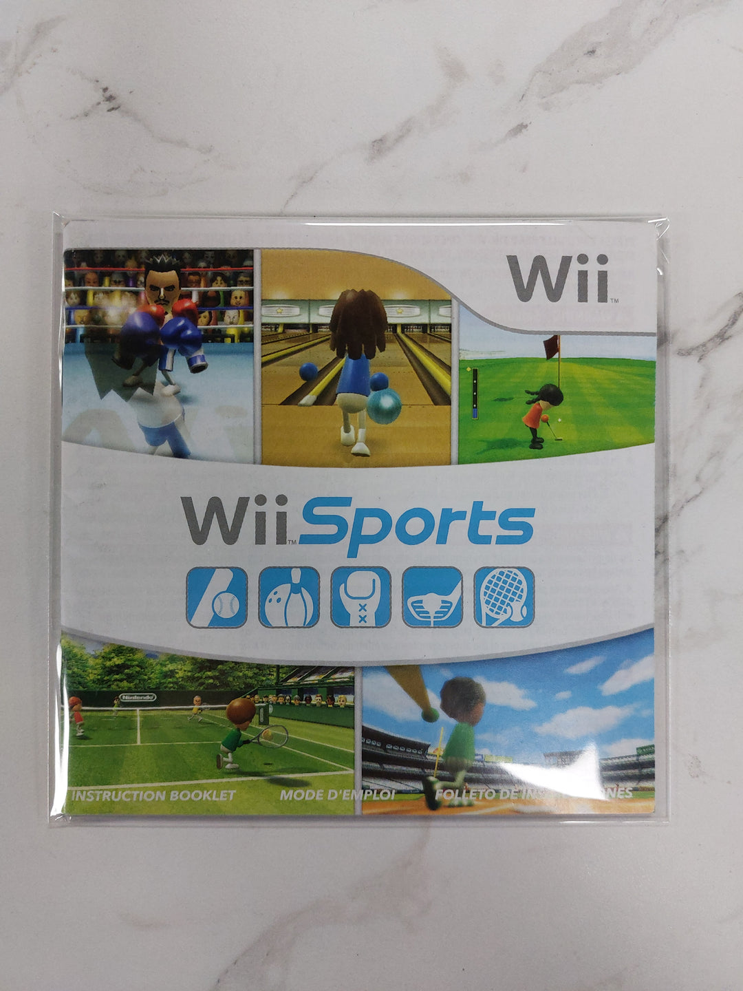 Wii Sports Manual Only - MO6826