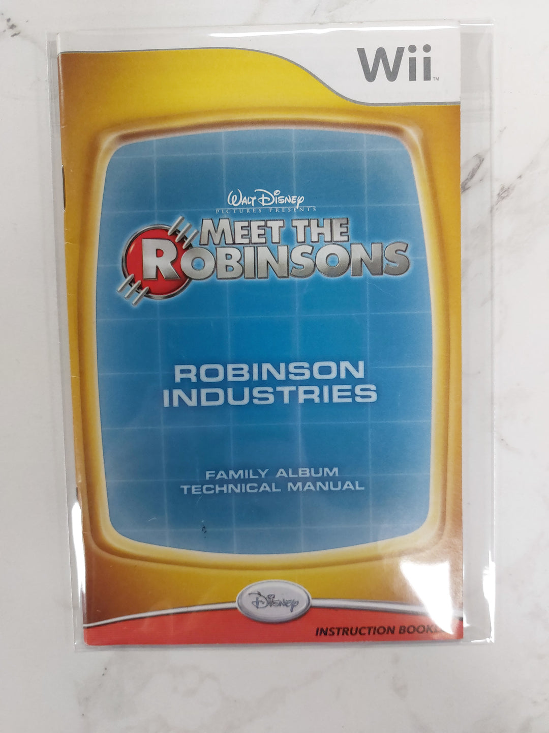 Meet The Robinsons Wii Manual Only - MO6826