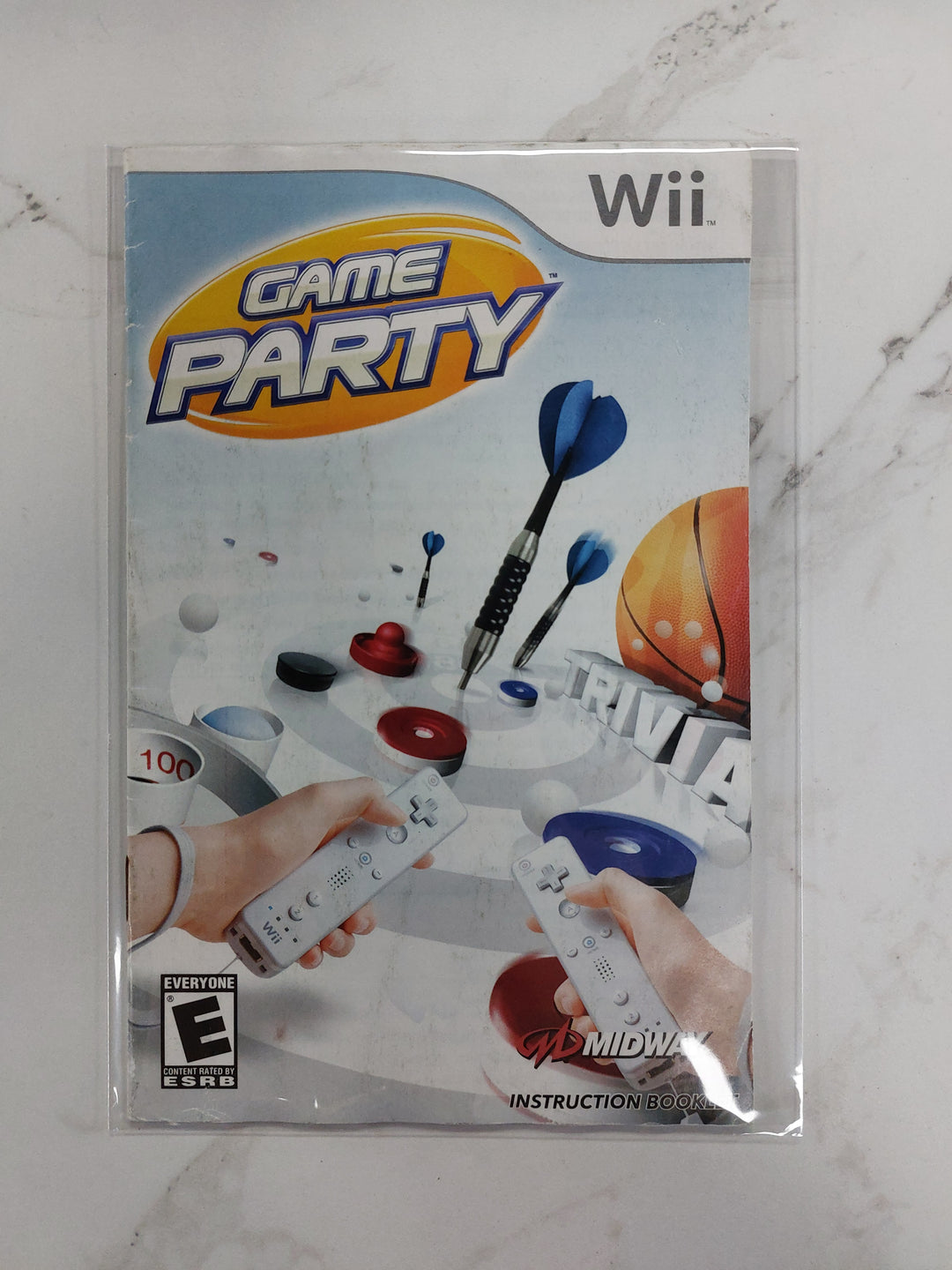 Game Party Wii Manual Only - MO6826
