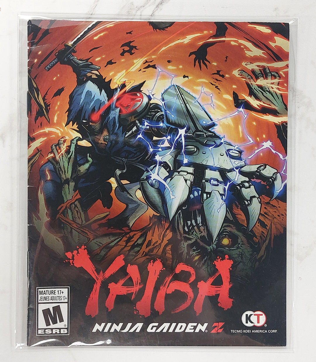 Yaiba: Ninja Gaiden Z - PS3 Manual ONLY MO61426