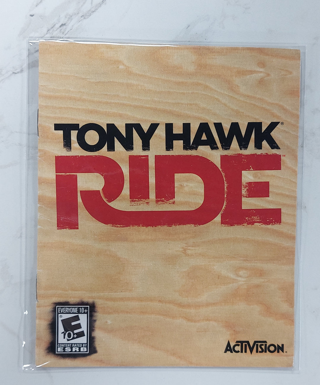 Tony Hawk Ride - PS3 Manual ONLY MO61426