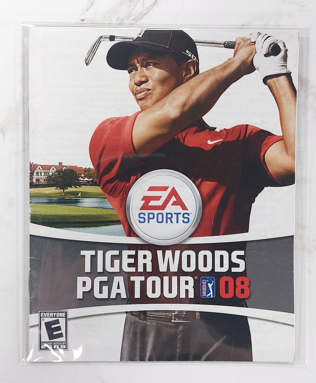 Tiger Woods PGA Tour 08 - PS3 Manual ONLY MO61426