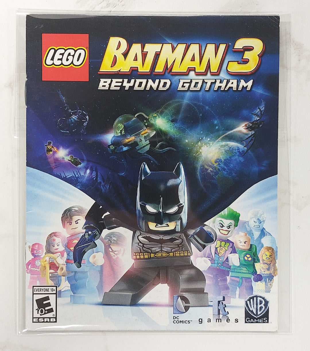 LEGO Batman 3 Beyond Gotham - PS3 Manual ONLY MO61426