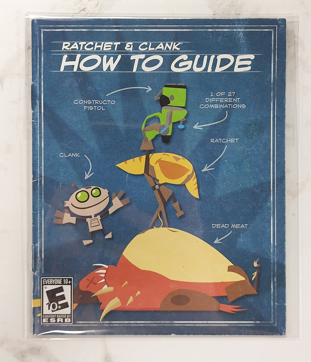 Ratchet & Clank Future: A Crack in Time - PS3 Manual ONLY MO61426