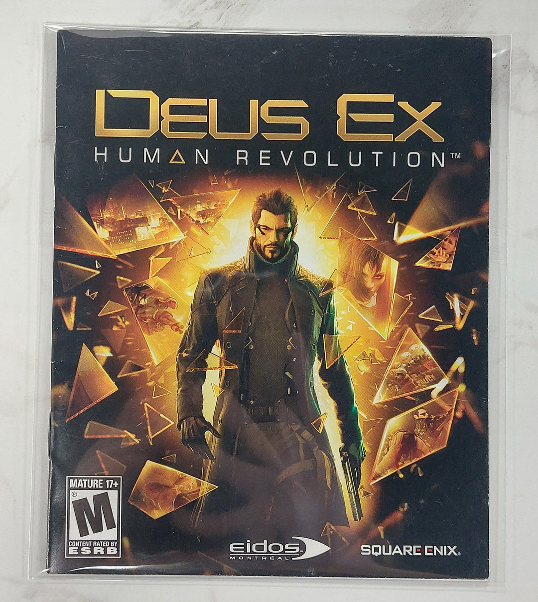 Deus Ex Human Revolution - PS3 Manual ONLY MO61426