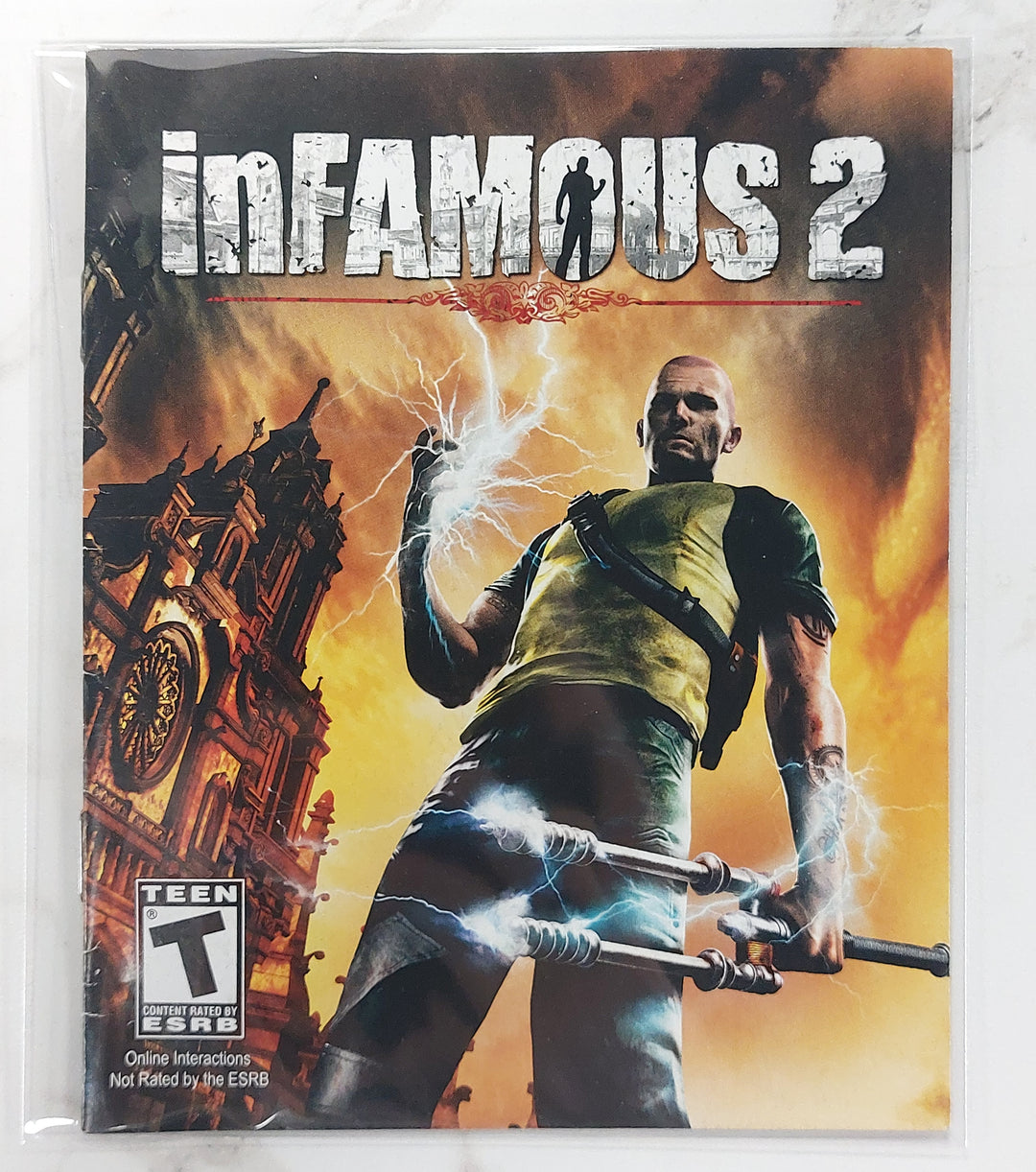 InFamous 2 - PS3 Manual ONLY MO61426