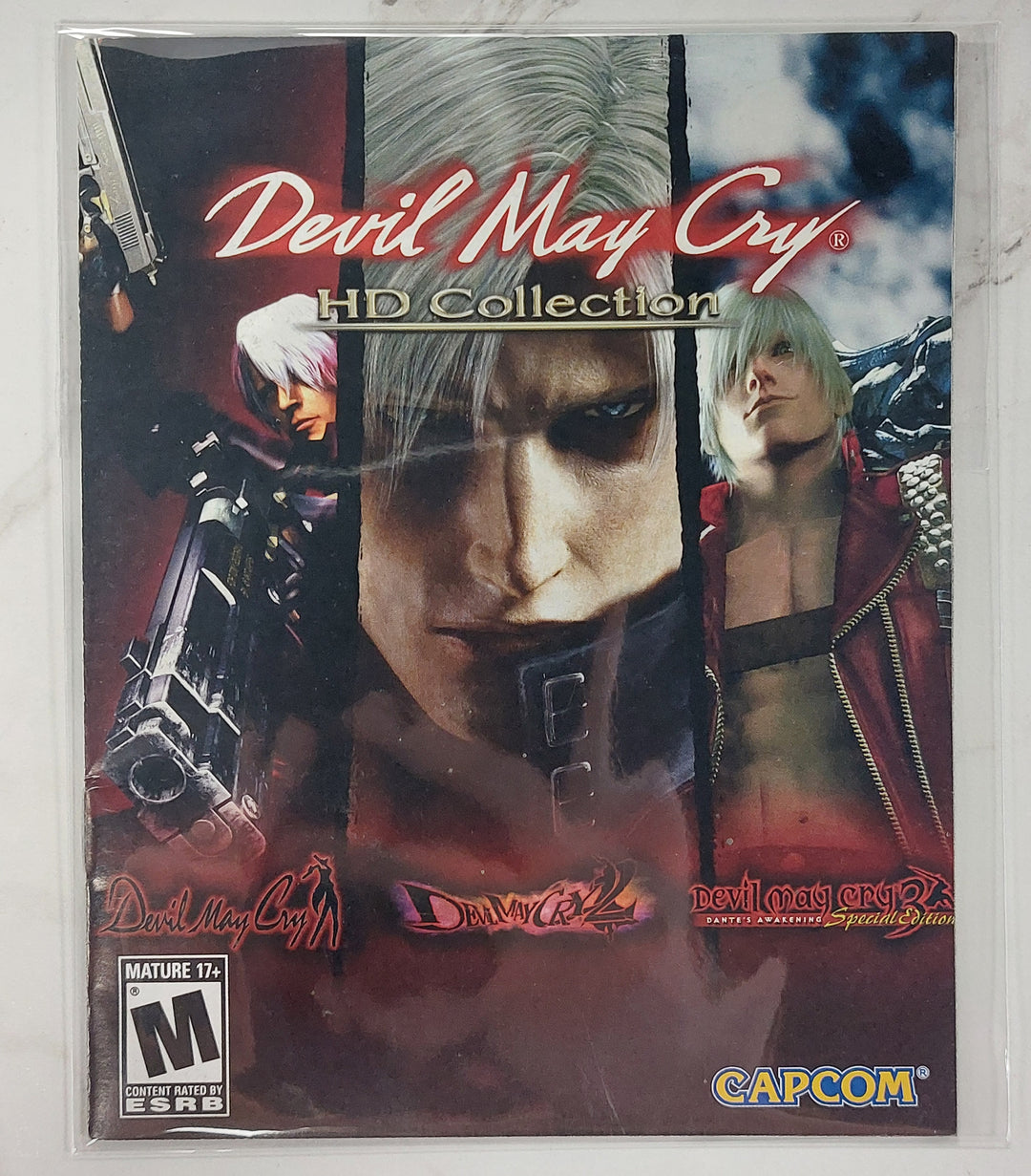 Devil May Cry HD Collection - PS3 Manual ONLY MO61426