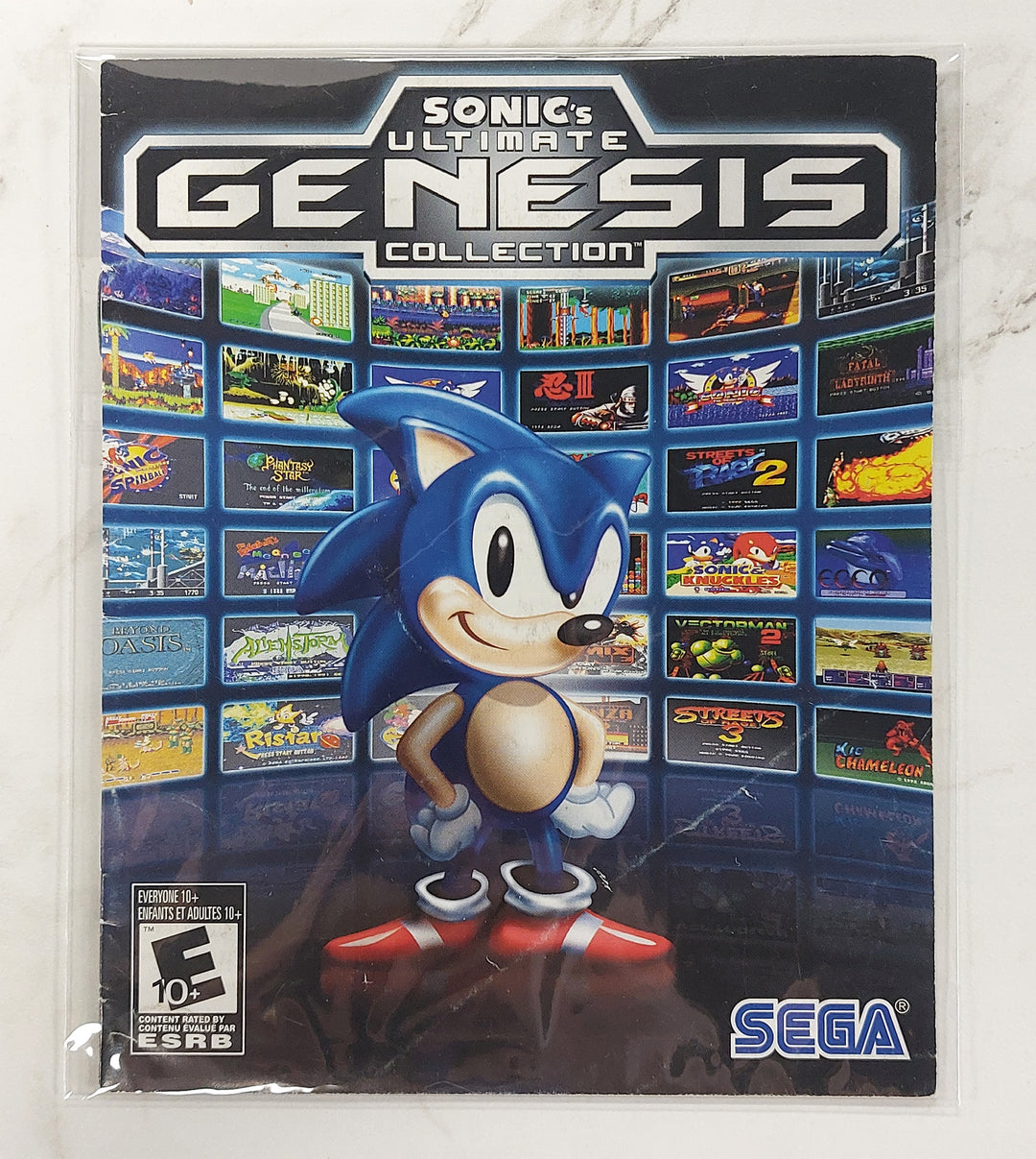 Sonic's Ultimate Genesis Collection - PS3 Manual ONLY MO61426