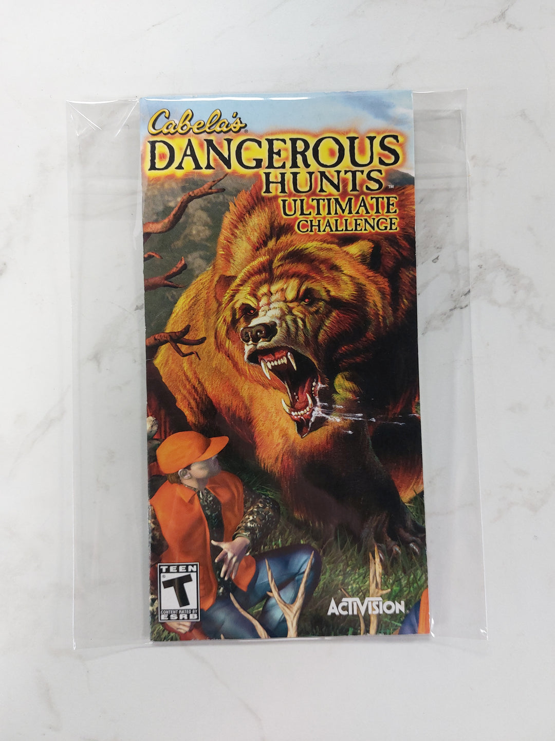 Cabela's Dangerous Hunts Ultimate Challenge - PSP Manual ONLY MO61526