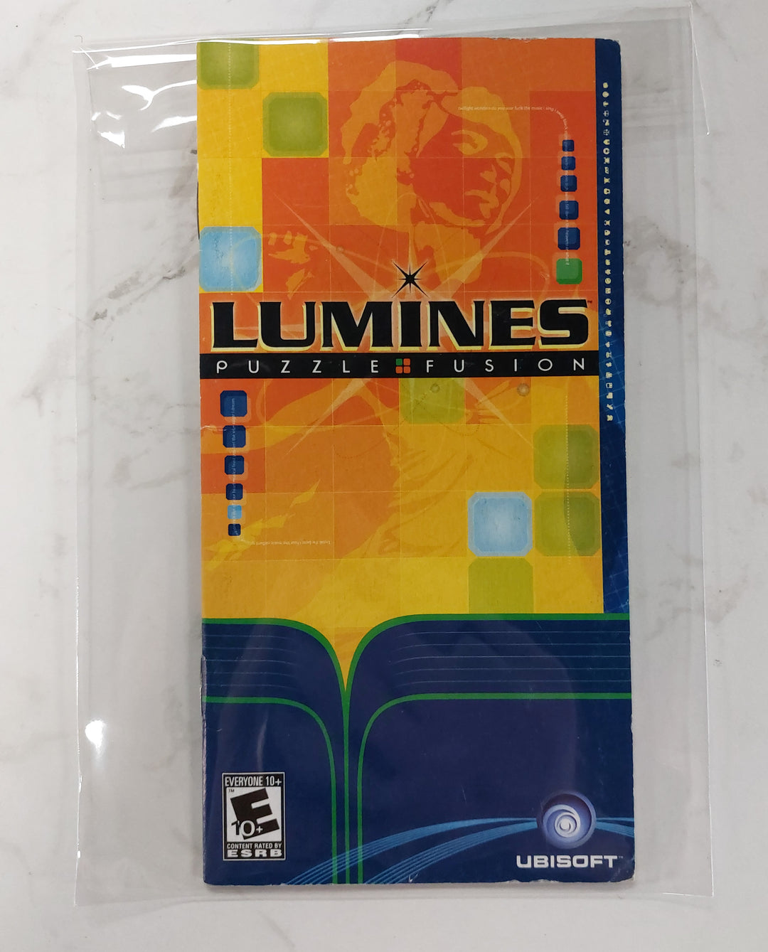 Lumines Puzzle Fusion - PSP Manual ONLY MO61526