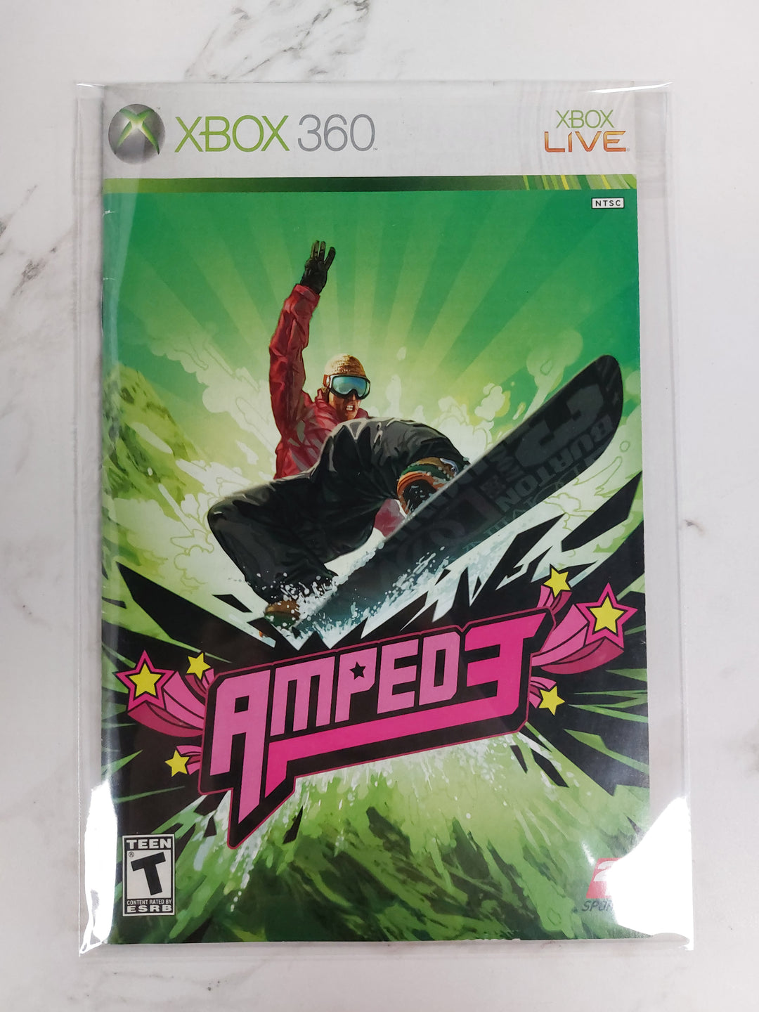 Amped 3 - Xbox 360 Manual ONLY MO61526