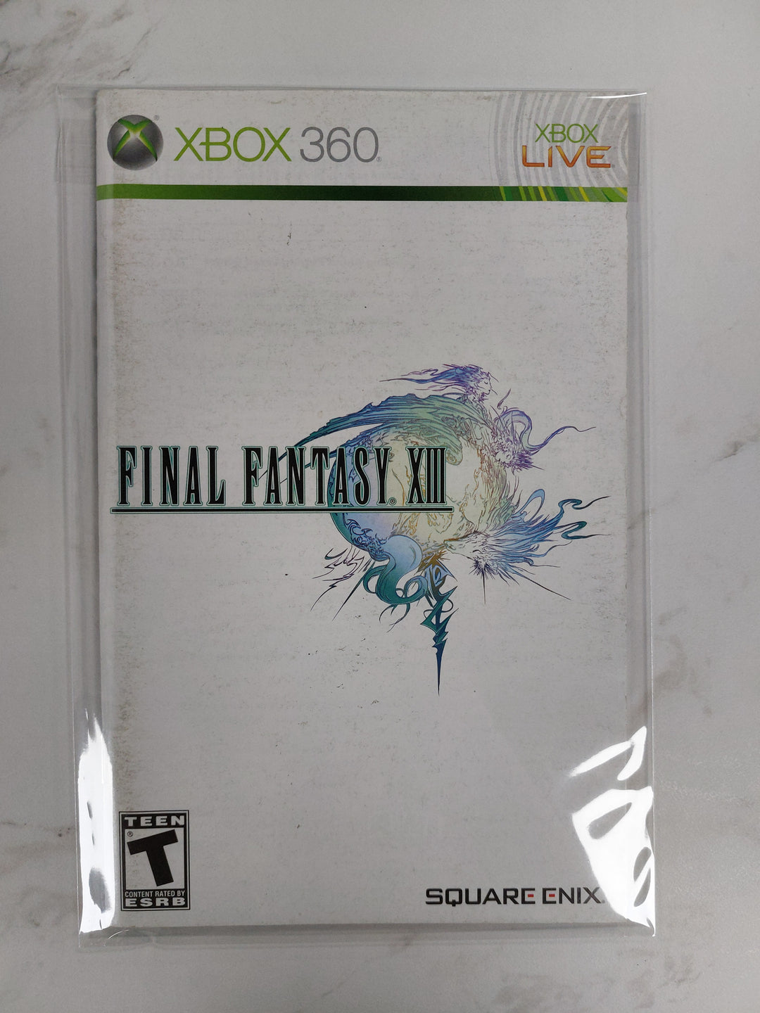 Final Fantasy XIII - Xbox 360 Manual ONLY MO61526