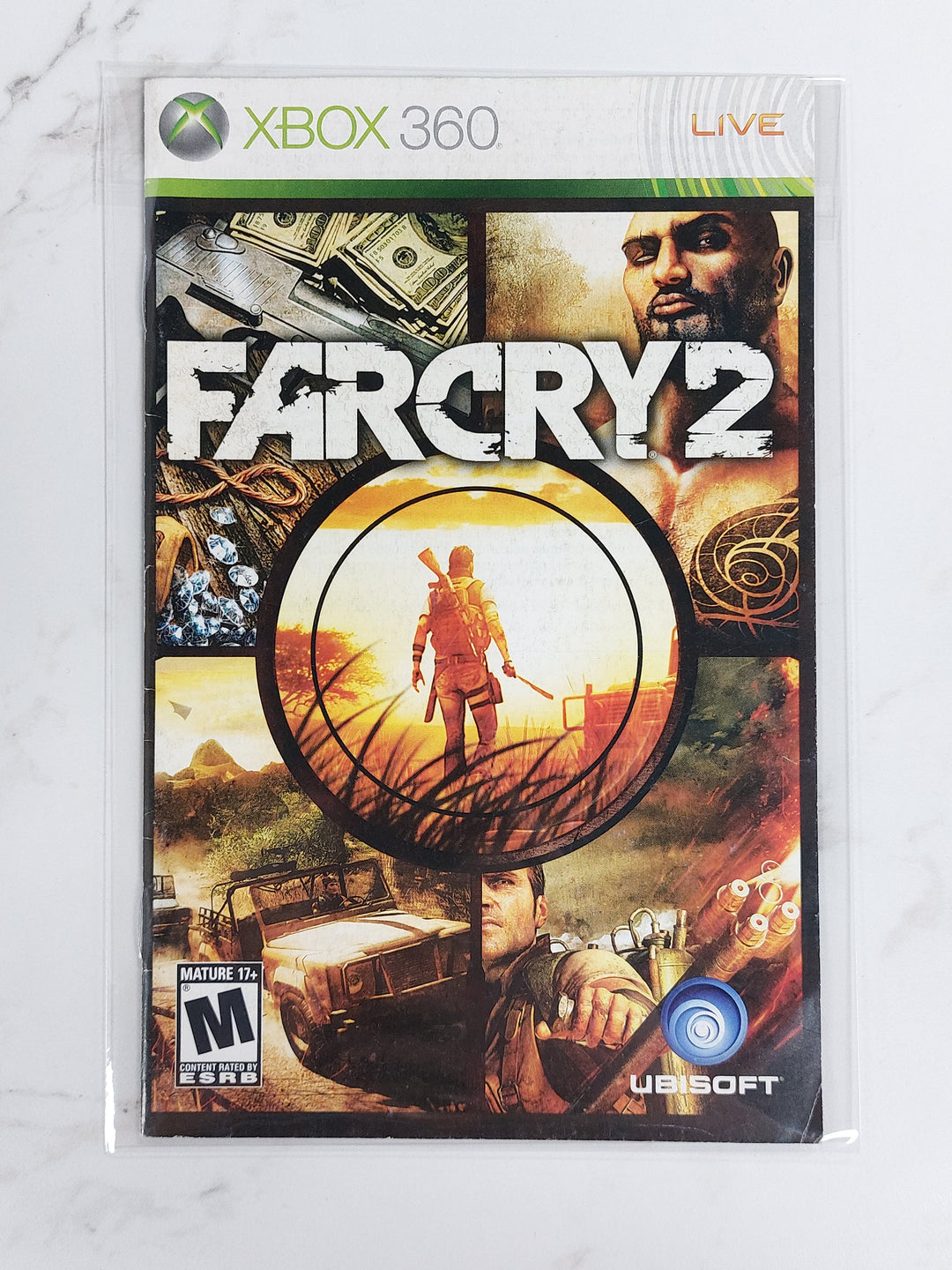 Far Cry 2 - Xbox 360 Manual ONLY MO61526