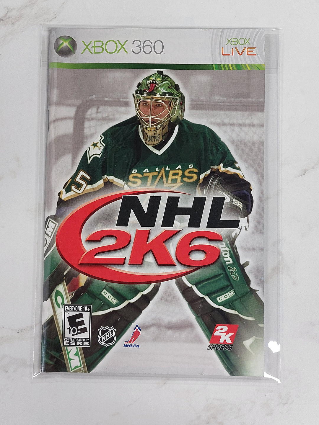NHL 2K6 - Xbox 360 Manual ONLY MO61526