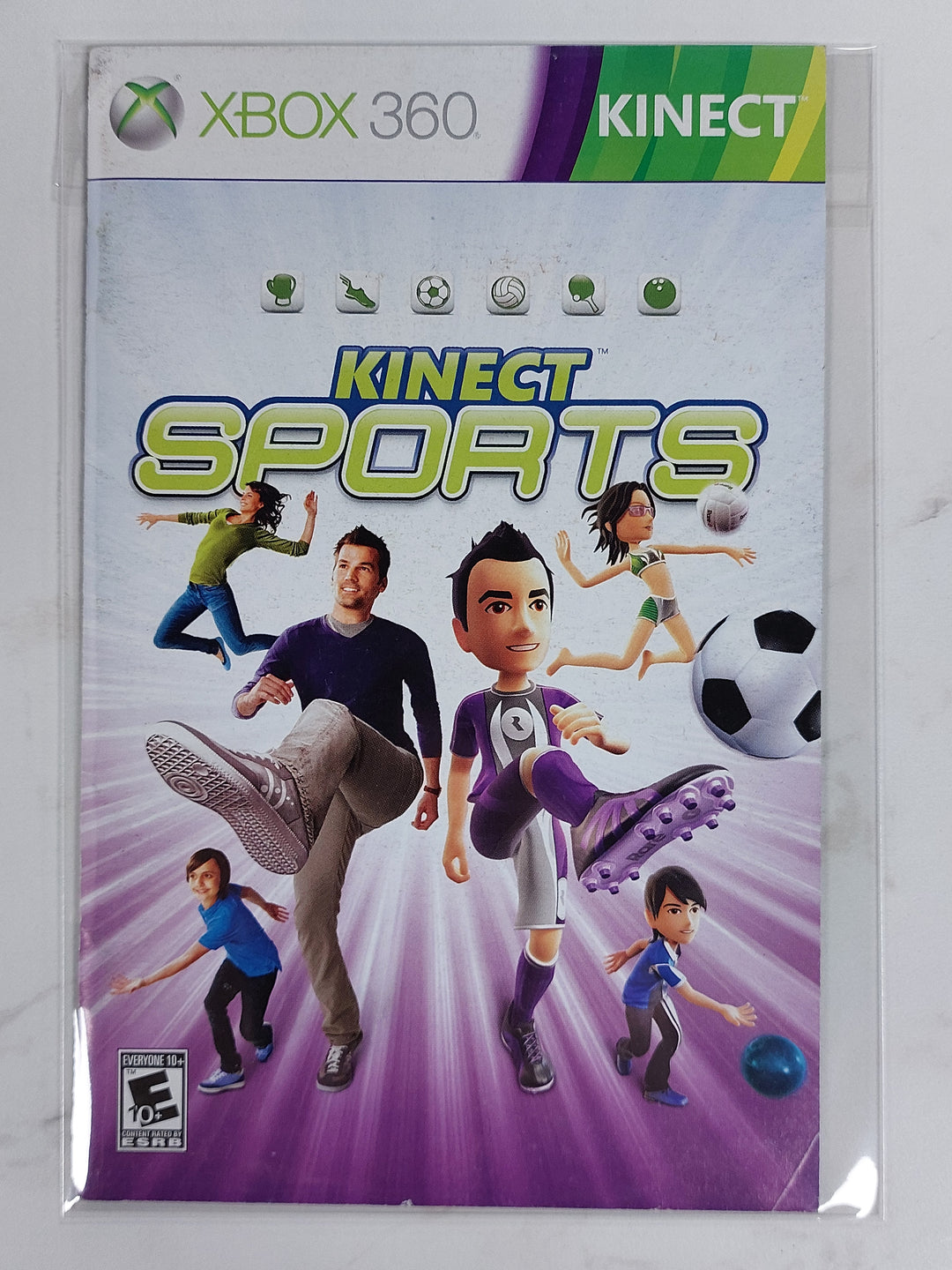 Kinect Sports - Xbox 360 Manual ONLY MO61526