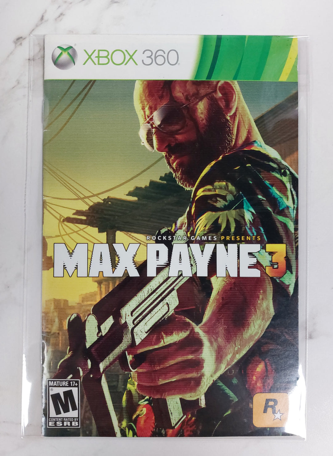 Max Payne 3 - Xbox 360 Manual ONLY MO61526