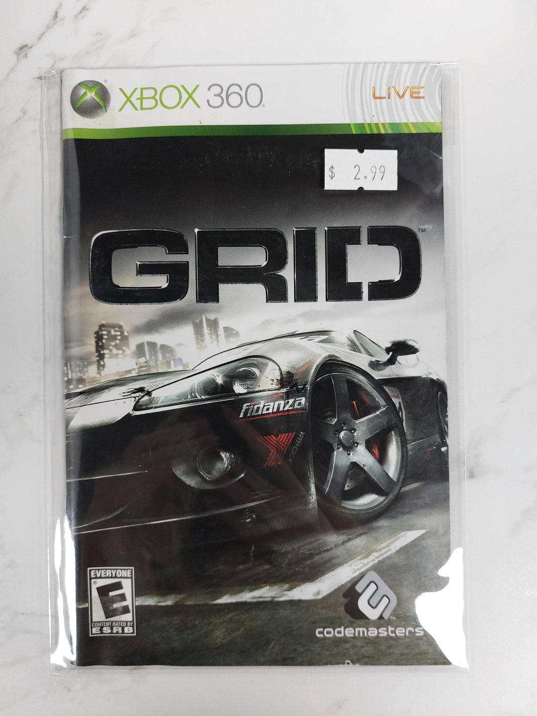 Grid - MANUAL ONLY Xbox 360 MO61426