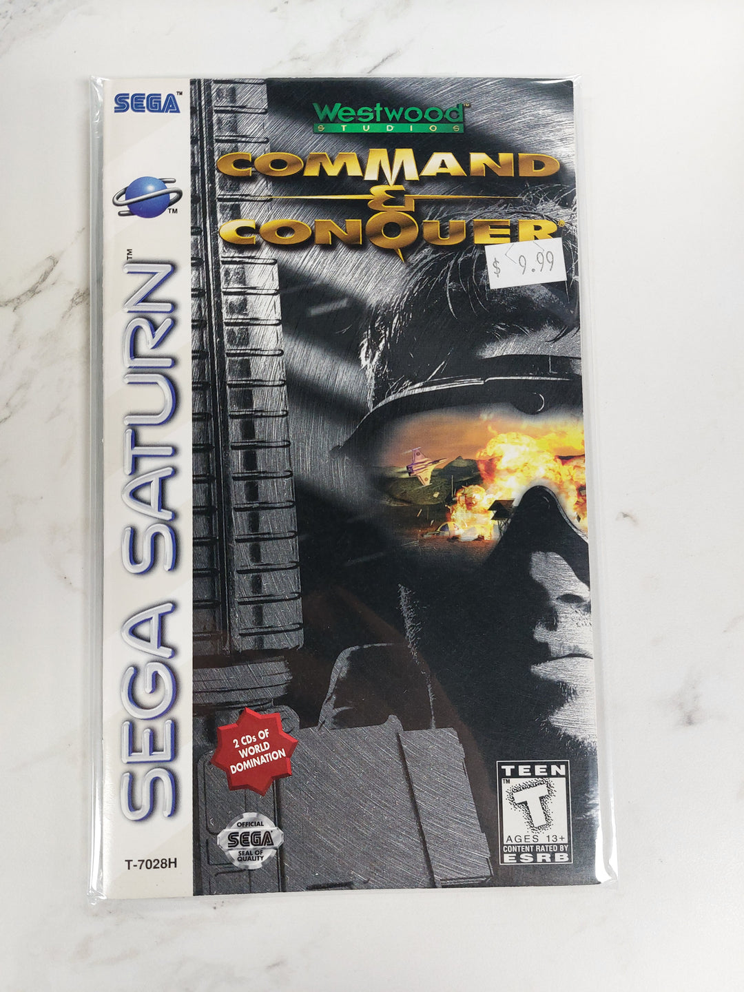 Command & Conquer - Sega Saturn Manual ONLY MO61526