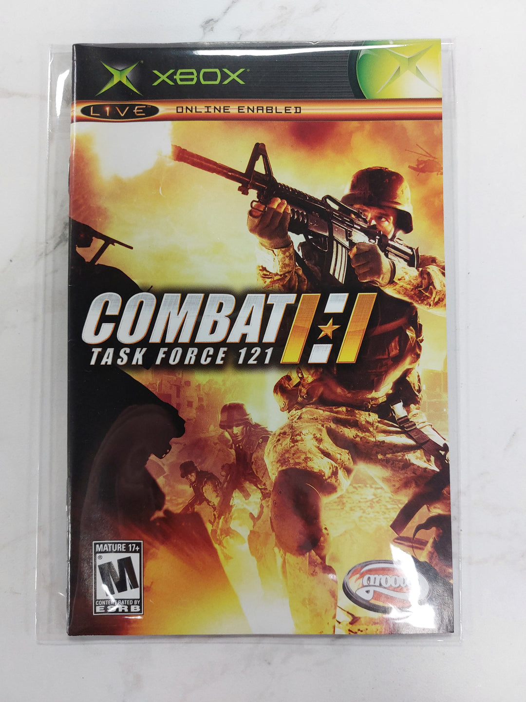 Combat Task Force 121 - Original Xbox Manual ONLY MO61626