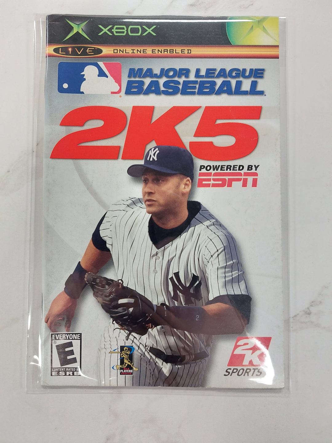 Major League Baseball 2K5 - Original Xbox Manual ONLY MO61626
