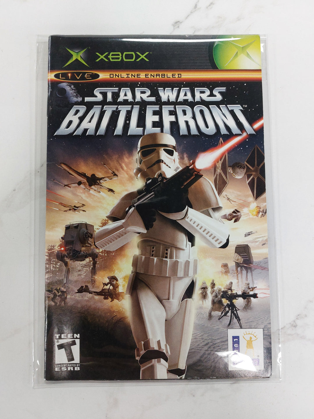 Star Wars Battlefront - Original Xbox Manual ONLY MO61626