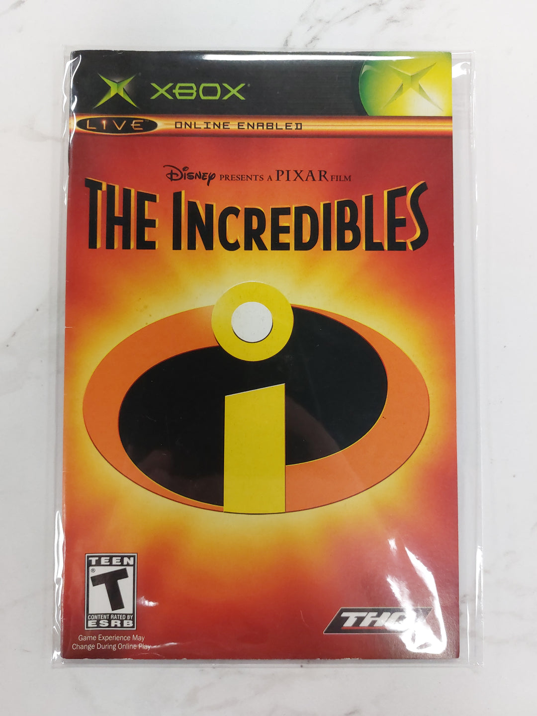 The Incredibles - Original Xbox Manual ONLY MO61626