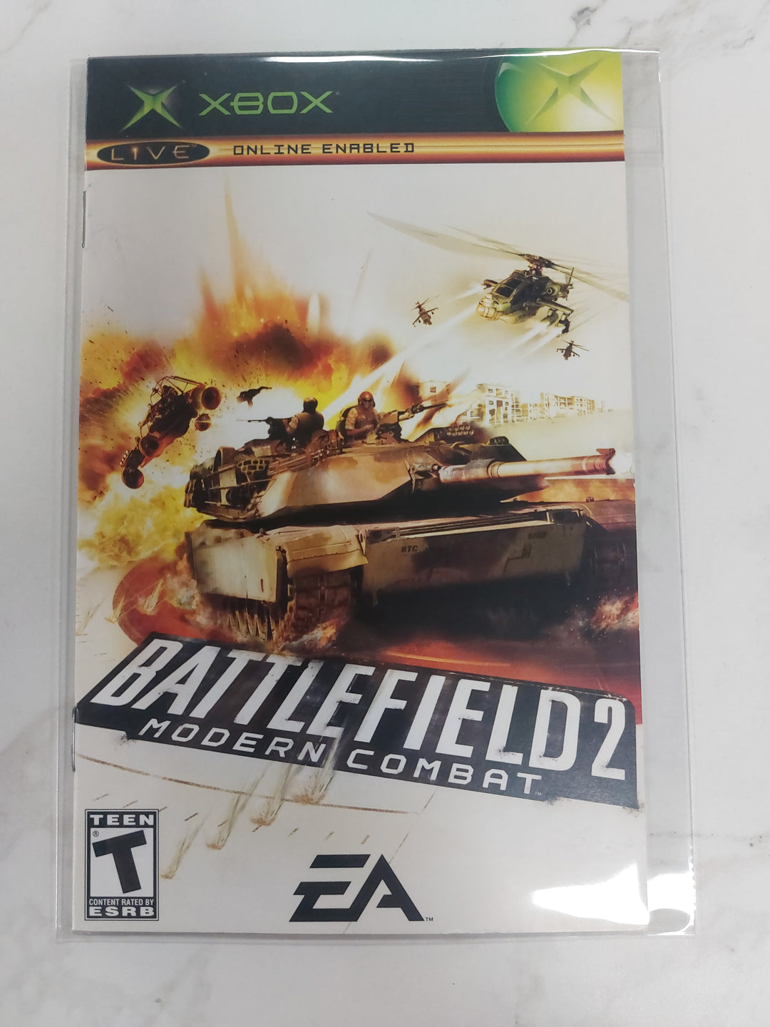 Battlefield 2 Modern Combat - Original Xbox Manual ONLY MO61626