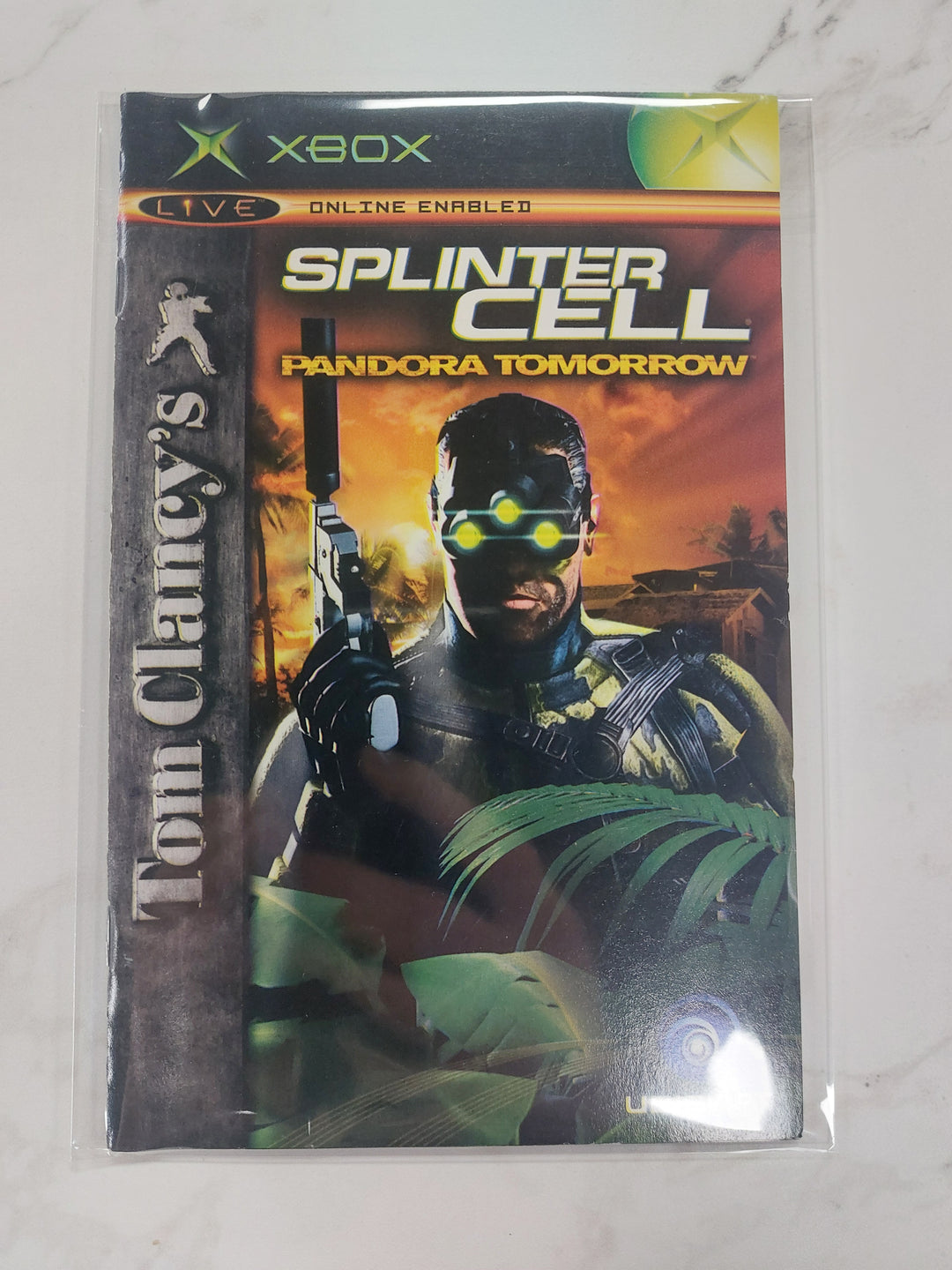 Splinter Cell Pandora Tomorrow - Original Xbox Manual ONLY MO61626