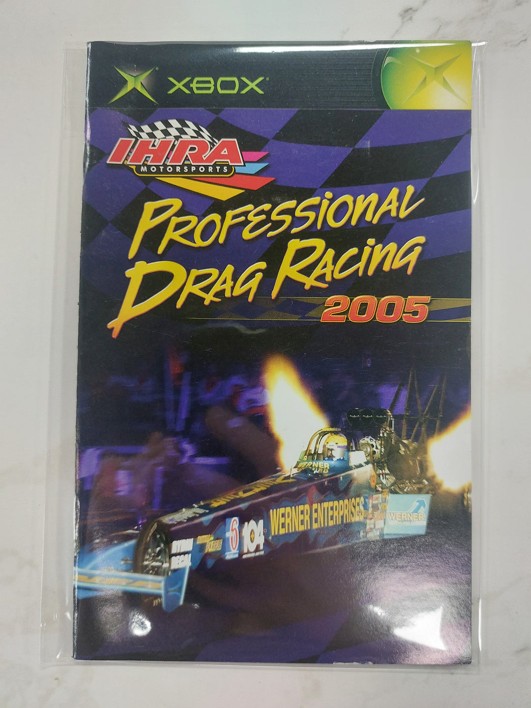 IHRA Professional Drag Racing 2005 - Original Xbox Manual ONLY MO61626